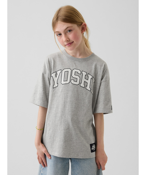 GAP(ギャップ)の「スーパーマリオブラザーズ リラックスフィット グラフィックTシャツ (キッズ)(Tシャツ/カットソー・キッズ・ブルー/オフホワイト/グレー/ネイビー/ピンク・110cm/120cm/130cm/140cm/150cm/160cm)」の20枚目の写真