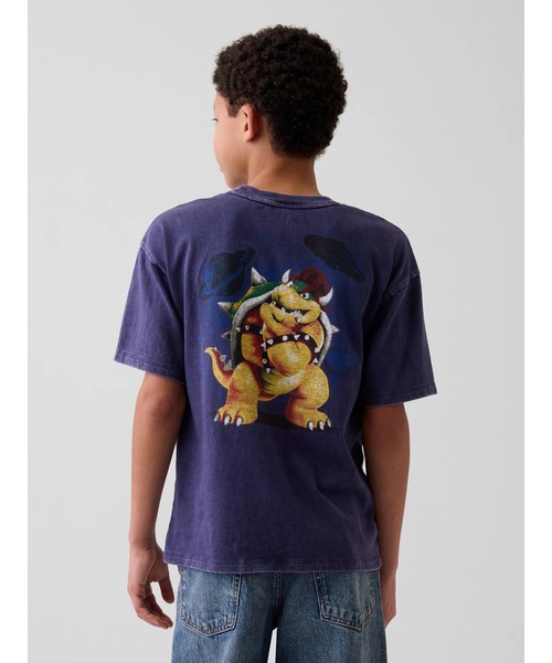 スーパーマリオブラザーズ リラックスフィット グラフィックTシャツ