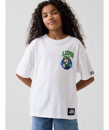 GAP（ギャップ）の「スーパーマリオブラザーズ リラックスフィット グラフィックTシャツ (キッズ)（Tシャツ/カットソー）」