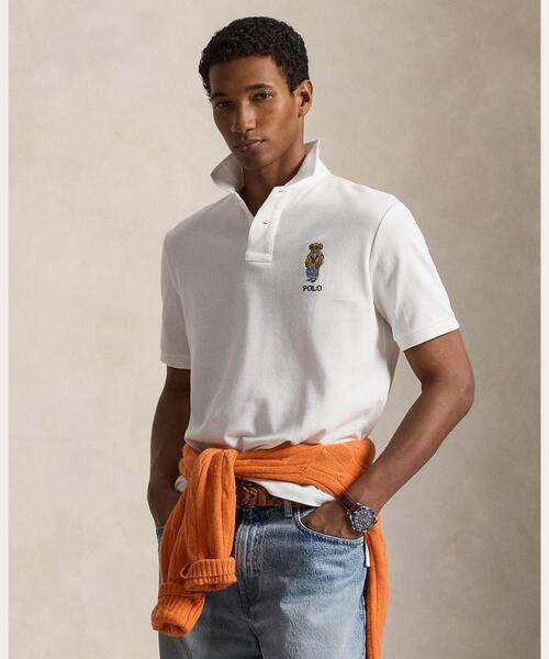Polo ベア メッシュ ポロシャツ クラシック フィット Polo ベア メッシュ ポロシャツ（ポロシャツ