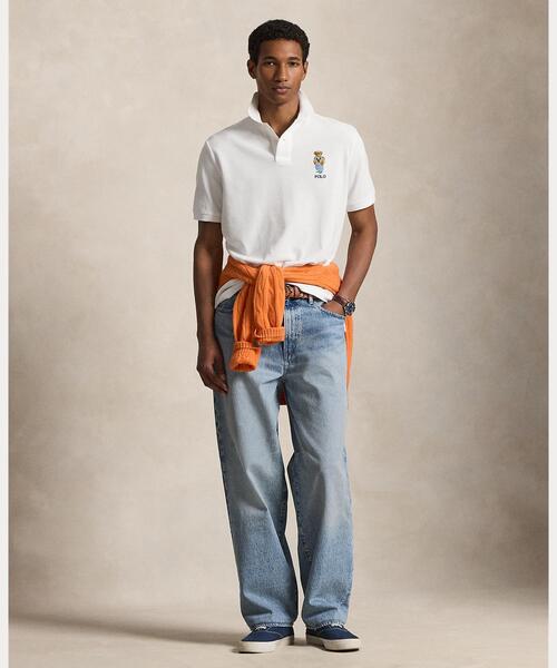 クラシック フィット Polo ベア メッシュ ポロシャツ（ポロシャツ
