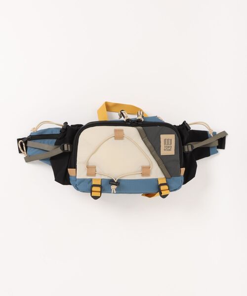 TOPO DESIGNS(トポデザインズ)の「GO OUT掲載モデル【TOPO DESIGNS】MOUNTAIN HYDRO HIP PACK(ボディバッグ/ウエストポーチ・レディース・グレー/ブラック/イエロー・ONE SIZE)」の12枚目の写真