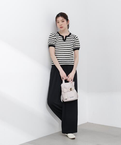 PROPORTION BODY DRESSING(プロポーションボディドレッシング)の「【加藤栞さん着用】<a>イージーパンツ / 1216139401(その他パンツ・レディース・ホワイト/ベージュ/ブラック・SMALL/MEDIUM/P/S)」の8枚目の写真