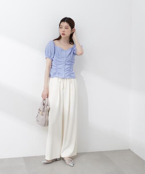 PROPORTION BODY DRESSING(プロポーションボディドレッシング)の「【加藤栞さん着用】<a>イージーパンツ / 1216139401(その他パンツ・レディース・ホワイト/ベージュ/ブラック・SMALL/MEDIUM/P/S)」の12枚目の写真