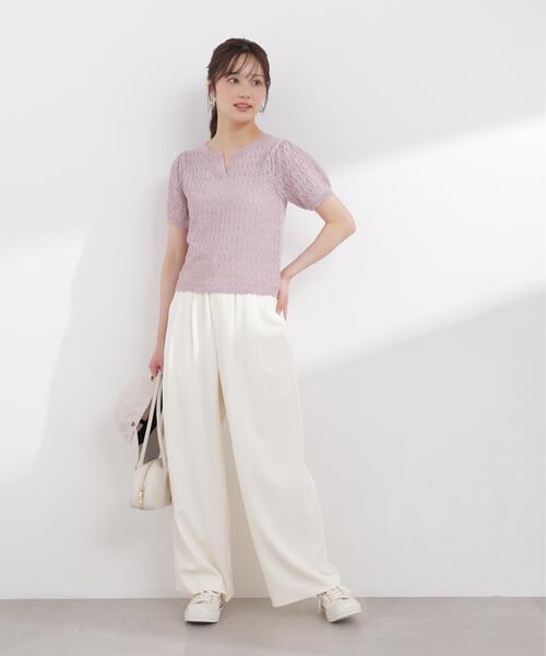 PROPORTION BODY DRESSING(プロポーションボディドレッシング)の「【加藤栞さん着用】<a>イージーパンツ / 1216139401(その他パンツ・レディース・ホワイト/ベージュ/ブラック・SMALL/MEDIUM/P/S)」の17枚目の写真