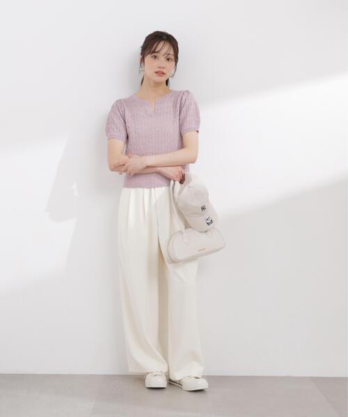 PROPORTION BODY DRESSING(プロポーションボディドレッシング)の「【加藤栞さん着用】<a>イージーパンツ / 1216139401(その他パンツ・レディース・ホワイト/ベージュ/ブラック・SMALL/MEDIUM/P/S)」の19枚目の写真