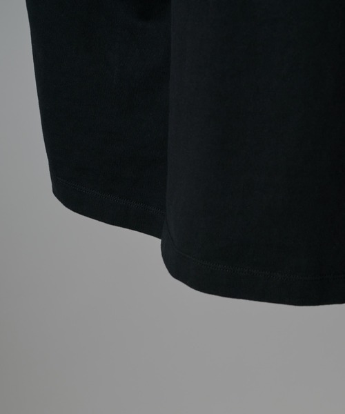 Lui's（ルイス）の「【Neucon】REBUILD SEAM WIDE SHORT TEE / リビルド切替ワイドショートTシャツ（Tシャツ/カットソー・メンズ・ホワイト/ブラック/グレー・1/2）」の15枚目の写真