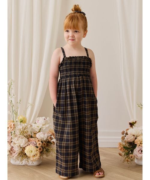 m*☆様 【最終値下げ】joieve ナイトガーデン ジャンプスーツ セール】ジャンプスーツWoodland Check（つなぎ/オールインワン