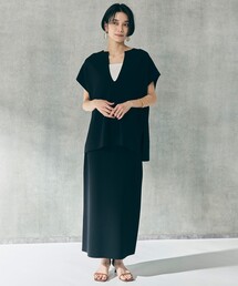 UNFILO | 【WEB限定カラー】スゴ機能美ニット Iラインスカート(スカート)