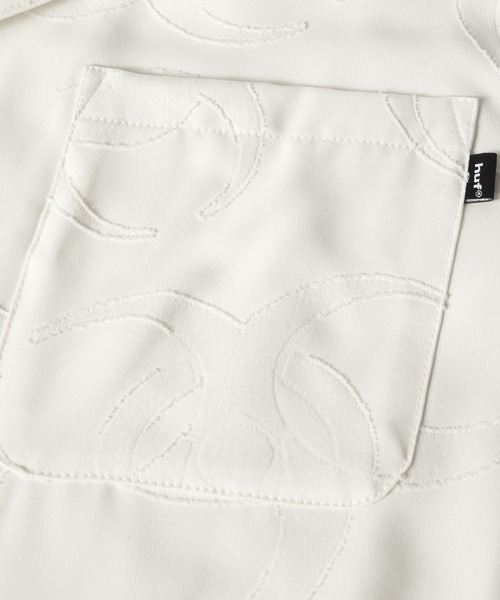 HUF(ハフ)の「SECTOR JACQUARD SS SHIRT(シャツ/ブラウス・メンズ・オフホワイト/パープル・XL/L/M/S)」の14枚目の写真