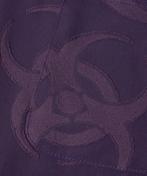 HUF(ハフ)の「SECTOR JACQUARD SS SHIRT(シャツ/ブラウス・メンズ・オフホワイト/パープル・XL/L/M/S)」の16枚目の写真