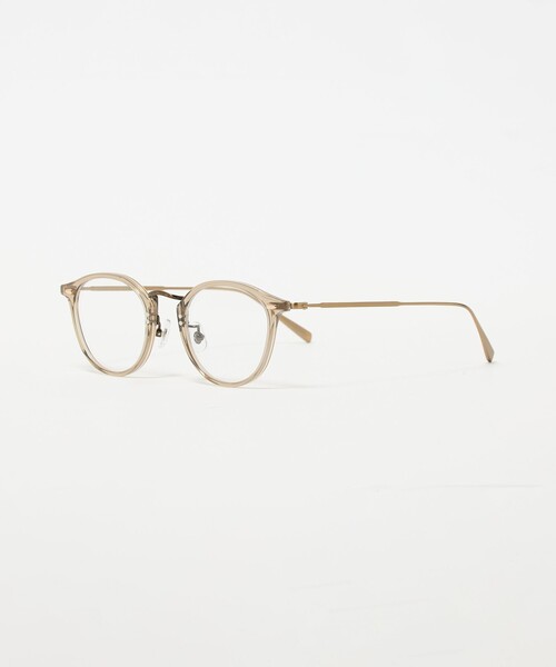 KANEKO OPTICAL(カネコオプティカル)の「【別注】<KANEKO OPTICAL(金子眼鏡)>Logan ローガン アイウェア(メガネ・メンズ・ブラック/ベージュ・FREE)」の6枚目の写真