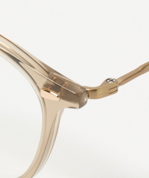 KANEKO OPTICAL(カネコオプティカル)の「【別注】<KANEKO OPTICAL(金子眼鏡)>Logan ローガン アイウェア(メガネ・メンズ・ブラック/ベージュ・FREE)」の8枚目の写真