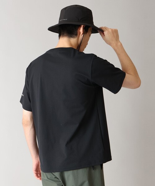 Columbia(コロンビア)の「UVカット Columbia/ ワイルドステップパス グラフィック ショートスリーブ Tシャツ /コロンビア(Tシャツ/カットソー・メンズ・グリーン/ブルー/ホワイト/ブラック・XL/L/M/S)」の5枚目の写真