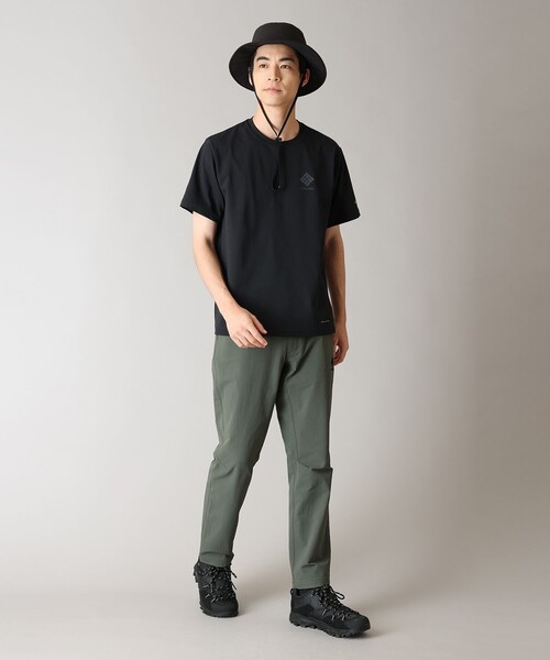 Columbia(コロンビア)の「UVカット Columbia/ ワイルドステップパス グラフィック ショートスリーブ Tシャツ /コロンビア(Tシャツ/カットソー・メンズ・グリーン/ブルー/ホワイト/ブラック・XL/L/M/S)」の7枚目の写真
