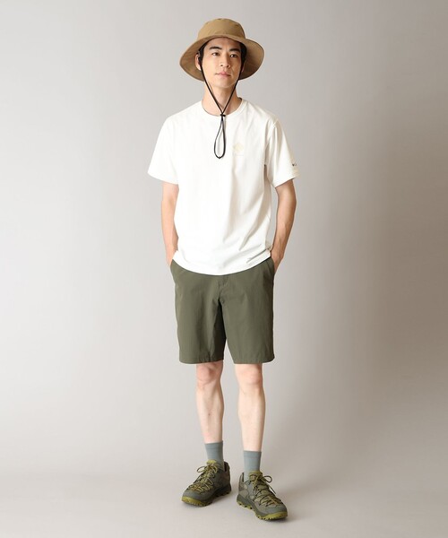 Columbia(コロンビア)の「UVカット Columbia/ ワイルドステップパス グラフィック ショートスリーブ Tシャツ /コロンビア(Tシャツ/カットソー・メンズ・グリーン/ブルー/ホワイト/ブラック・XL/L/M/S)」の10枚目の写真