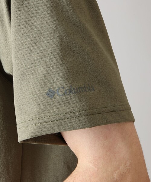Columbia(コロンビア)の「UVカット Columbia/ ワイルドステップパス グラフィック ショートスリーブ Tシャツ /コロンビア(Tシャツ/カットソー・メンズ・グリーン/ブルー/ホワイト/ブラック・XL/L/M/S)」の16枚目の写真