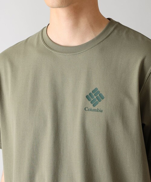 Columbia(コロンビア)の「UVカット Columbia/ ワイルドステップパス グラフィック ショートスリーブ Tシャツ /コロンビア(Tシャツ/カットソー・メンズ・グリーン/ブルー/ホワイト/ブラック・XL/L/M/S)」の17枚目の写真
