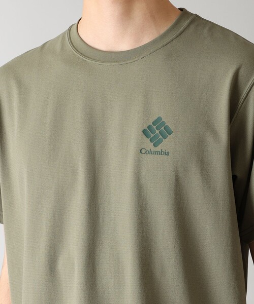 Columbia(コロンビア)の「UVカット Columbia/ ワイルドステップパス グラフィック ショートスリーブ Tシャツ /コロンビア(Tシャツ/カットソー・メンズ・グリーン/ブルー/ホワイト/ブラック・XL/L/M/S)」の18枚目の写真