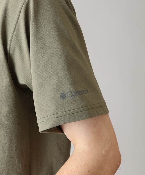 Columbia(コロンビア)の「UVカット Columbia/ ワイルドステップパス グラフィック ショートスリーブ Tシャツ /コロンビア(Tシャツ/カットソー・メンズ・グリーン/ブルー/ホワイト/ブラック・XL/L/M/S)」の21枚目の写真