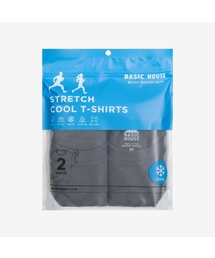 [2PACK] クール機能性エアドライレギュラーフィット半袖Tシャツ2パック (3色)