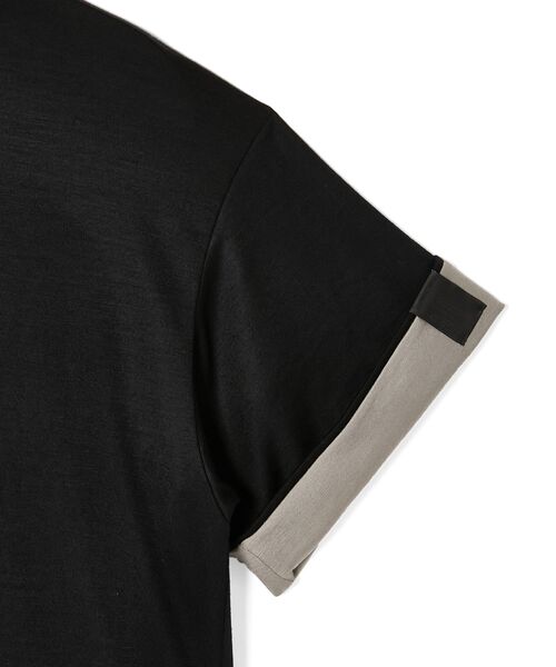 N.HOOLYWOOD COMPILE(N.ハリウッド コンパイル)の「T-SHIRT(Tシャツ/カットソー・メンズ・ベージュ/ブラック系3/ブラック・40/38/36)」の17枚目の写真