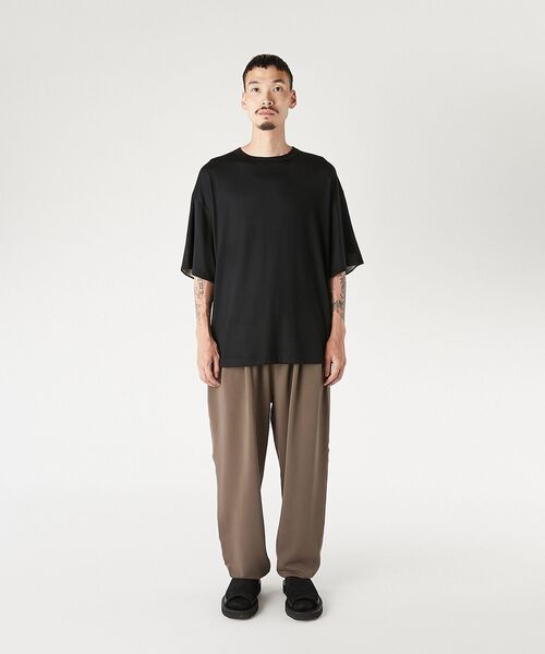 N.HOOLYWOOD COMPILE(N.ハリウッド コンパイル)の「T-SHIRT(Tシャツ/カットソー・メンズ・ベージュ/ブラック系3/ブラック・40/38/36)」の7枚目の写真