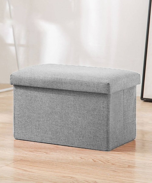 イスにもなる収納ボックス 48×30×30cm 折りたたみ mmrbox124f（家具