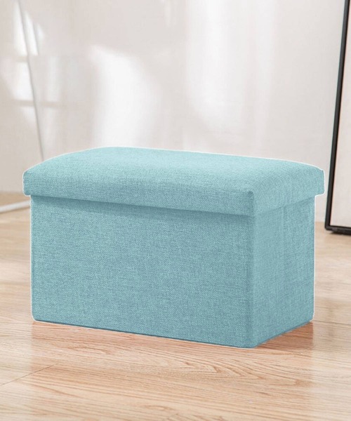 イスにもなる収納ボックス 48×30×30cm 折りたたみ mmrbox124f（家具