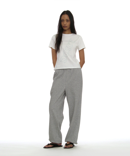 PARTIMENTO WOMEN(パルティメントウィメン)の「DBRプリントリラックスドTシャツ_ホワイト(Tシャツ/カットソー・レディース・その他・SMALL/MEDIUM)」の4枚目の写真