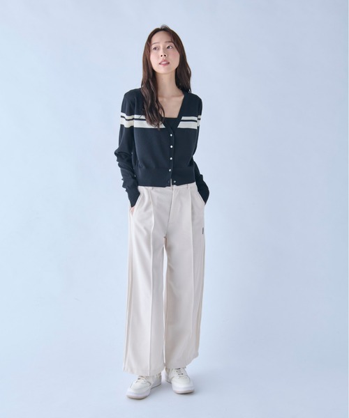 c/est(シーエ)の「【 c/est / シーエ 】 FLORENCE / ニットカーディガン 2616017 API(ニット/セーター・レディース・グレー/アイボリー/ブラック・FREE)」の4枚目の写真