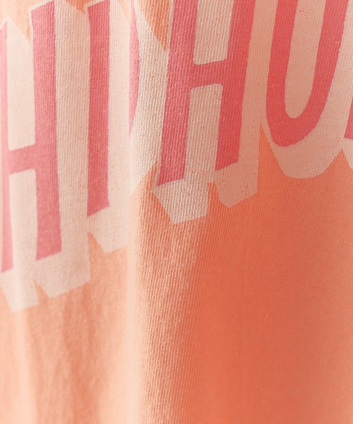 Chick（チック）の「Pop Logo College-Style Ringer T-Shirt / ポップロゴカレッジ風リンガーTシャツ 秋 秋服 2026年秋冬（Tシャツ/カットソー・レディース・ブラック/オレンジ/アイボリー・FREE）」の10枚目の写真