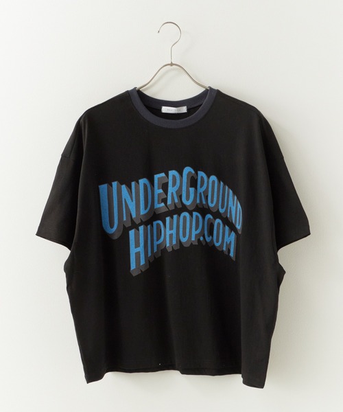 Chick（チック）の「Pop Logo College-Style Ringer T-Shirt / ポップロゴカレッジ風リンガーTシャツ 秋 秋服 2026年秋冬（Tシャツ/カットソー・レディース・ブラック/オレンジ/アイボリー・FREE）」の11枚目の写真