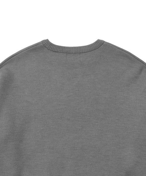AJOBYAJO（アジョバイアジョ）の「MUIL Oversized Sweater [GREY]（ニット/セーター・レディース・その他・L/XL）」の5枚目の写真