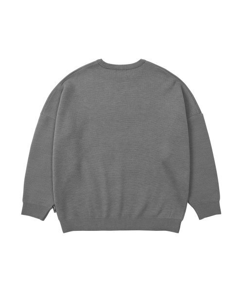 AJOBYAJO（アジョバイアジョ）の「MUIL Oversized Sweater [GREY]（ニット/セーター・レディース・その他・L/XL）」の6枚目の写真