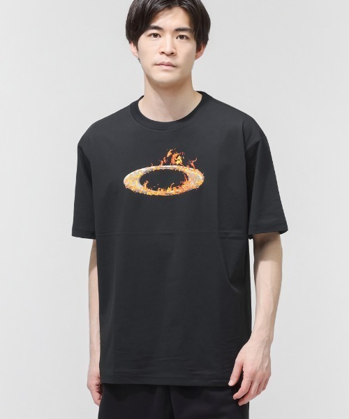 OAKLEY(オークリー)の「オークリー O-TECH COLD COTTON TEE ICON 2.0(Tシャツ/カットソー・メンズ・ベージュ/エメラルド/ブルーグレー/ブラック・M/L/LL/3L)」の2枚目の写真