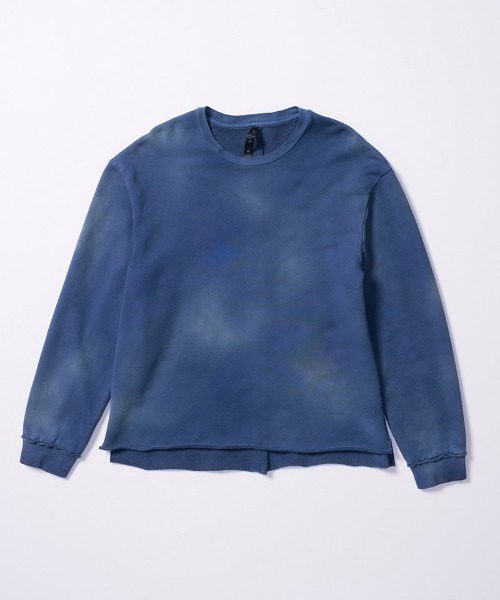 wjk(ダヴルジェイケイ)の「msw1865- fade cut-off sweatshirt スウェット(7136 mj84j)(スウェット・メンズ・ベージュ/ネイビー/ブラック・S/M/L/XL)」の22枚目の写真