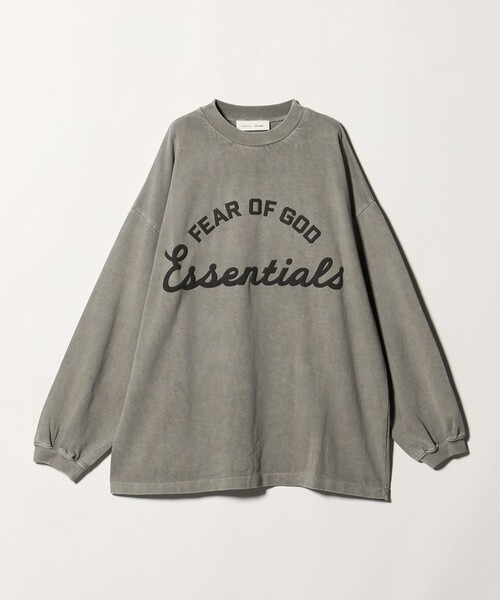 FOG ESSENTIALS(エフオージーエッセンシャルズ)の「<FEAR OF GOD ESSENTIALS>90S ロングスリーブ Tシャツ(Tシャツ/カットソー・メンズ・ダークグレー/ナチュラル・L/M/S/XS)」の2枚目の写真