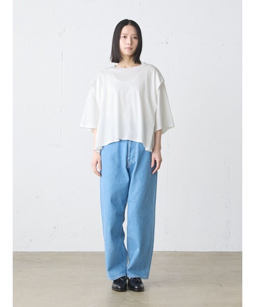 MidiUmi(ミディウミ)の「MidiUmi ショルダータックプルオーバー(Tシャツ/カットソー・レディース・オフホワイト・FREE)」の10枚目の写真
