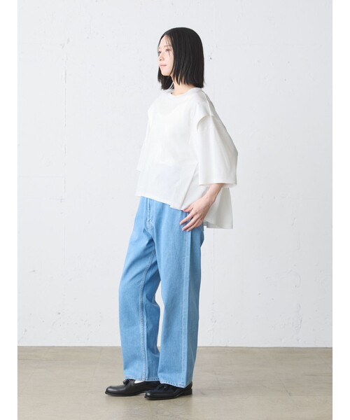 MidiUmi(ミディウミ)の「MidiUmi ショルダータックプルオーバー(Tシャツ/カットソー・レディース・オフホワイト・FREE)」の11枚目の写真