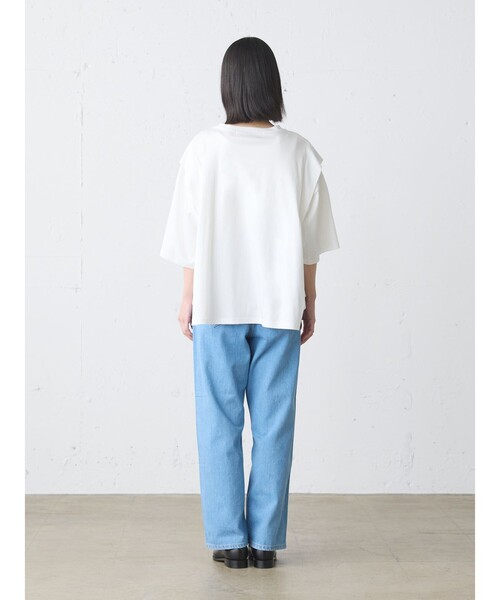 MidiUmi(ミディウミ)の「MidiUmi ショルダータックプルオーバー(Tシャツ/カットソー・レディース・オフホワイト・FREE)」の12枚目の写真