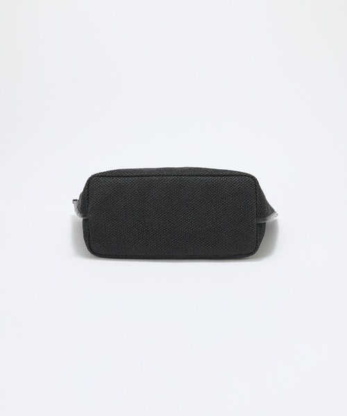 Breath TOPKAPI(ブレストプカピ)の「【Breath TOPKAPI】レザーコンビ 雑材風 シンプル トートバッグ チャーム付き A4 / 軽量(トートバッグ・レディース・ベージュ/ブラック・FREE)」の8枚目の写真