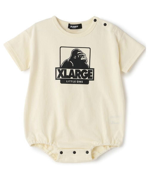 XLARGE KIDS(エクストララージキッズ)の「OG 半袖ロンパース(ロンパース・キッズ・ライトブルー/アイボリー/ブラック・70cm)」の11枚目の写真