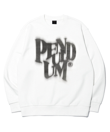 Pendulum（ペンデュラム）の「ブラー ロゴ オーバーサイズ スウェット LQ6TU142_OFF WHITE（スウェット）」