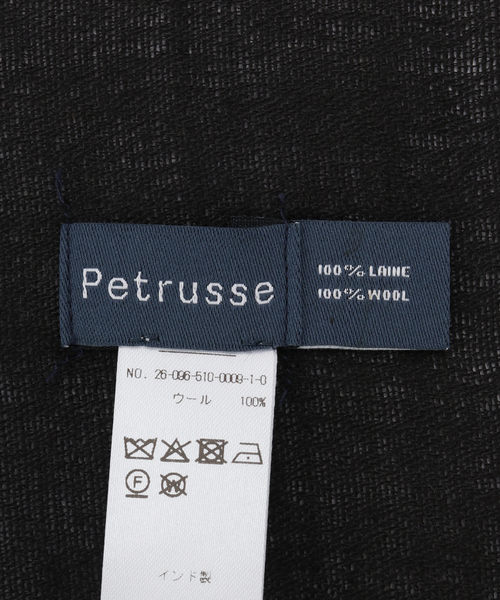 Deuxieme Classe(ドゥーズィエムクラス)の「【PETRUSSE/ぺトルス】JACQUARD STOLE BLK(ストール/ショール・レディース・ブラック・FREE)」の12枚目の写真