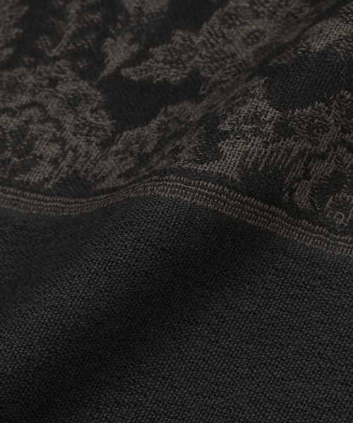 Deuxieme Classe(ドゥーズィエムクラス)の「【PETRUSSE/ぺトルス】JACQUARD STOLE BLK(ストール/ショール・レディース・ブラック・FREE)」の10枚目の写真
