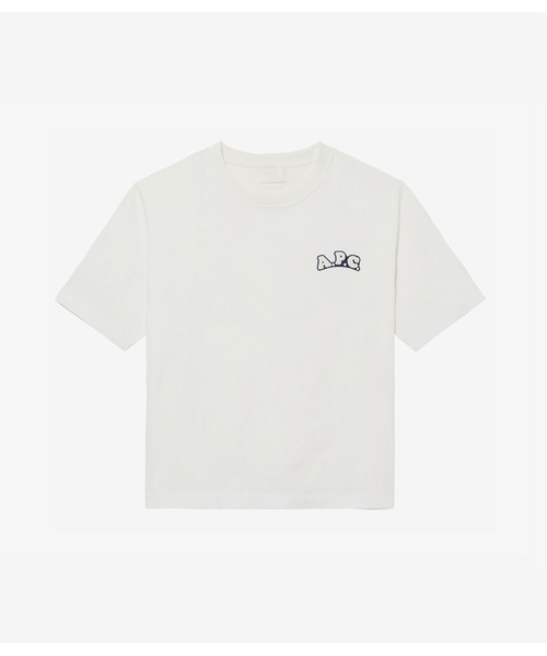 A.P.C.(アーペーセー)の「T-SHIRT SOLANA/WEB限定Tシャツ(Tシャツ/カットソー・メンズ・ネイビー/ホワイト・XS/S/M/L/XL/XXS)」の5枚目の写真