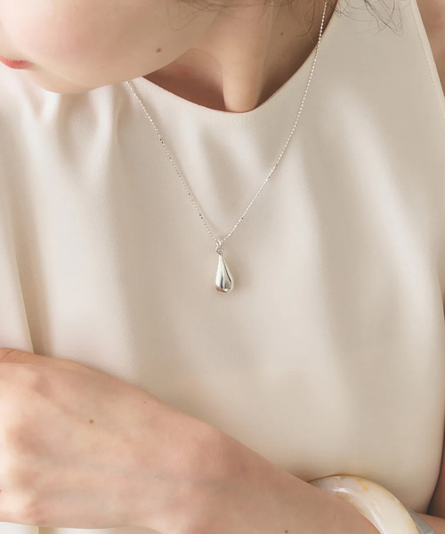 セール】Nina&Jules/ニナ・エ・ジュール Drop Pendant necklace 40cm
