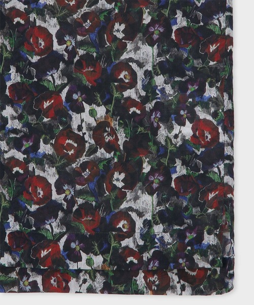 Paul Smith(ポールスミス)の「"Poppies" オープンカラーシャツ / 163647 332(シャツ/ブラウス・メンズ・オフホワイト/ブラック・SMALL/X-LARGE/LARGE/MEDIUM)」の8枚目の写真