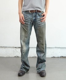 3D TWISTED WIDE LEG JEANS（デニムパンツ）｜NVRFRGT（ネヴァーフォー